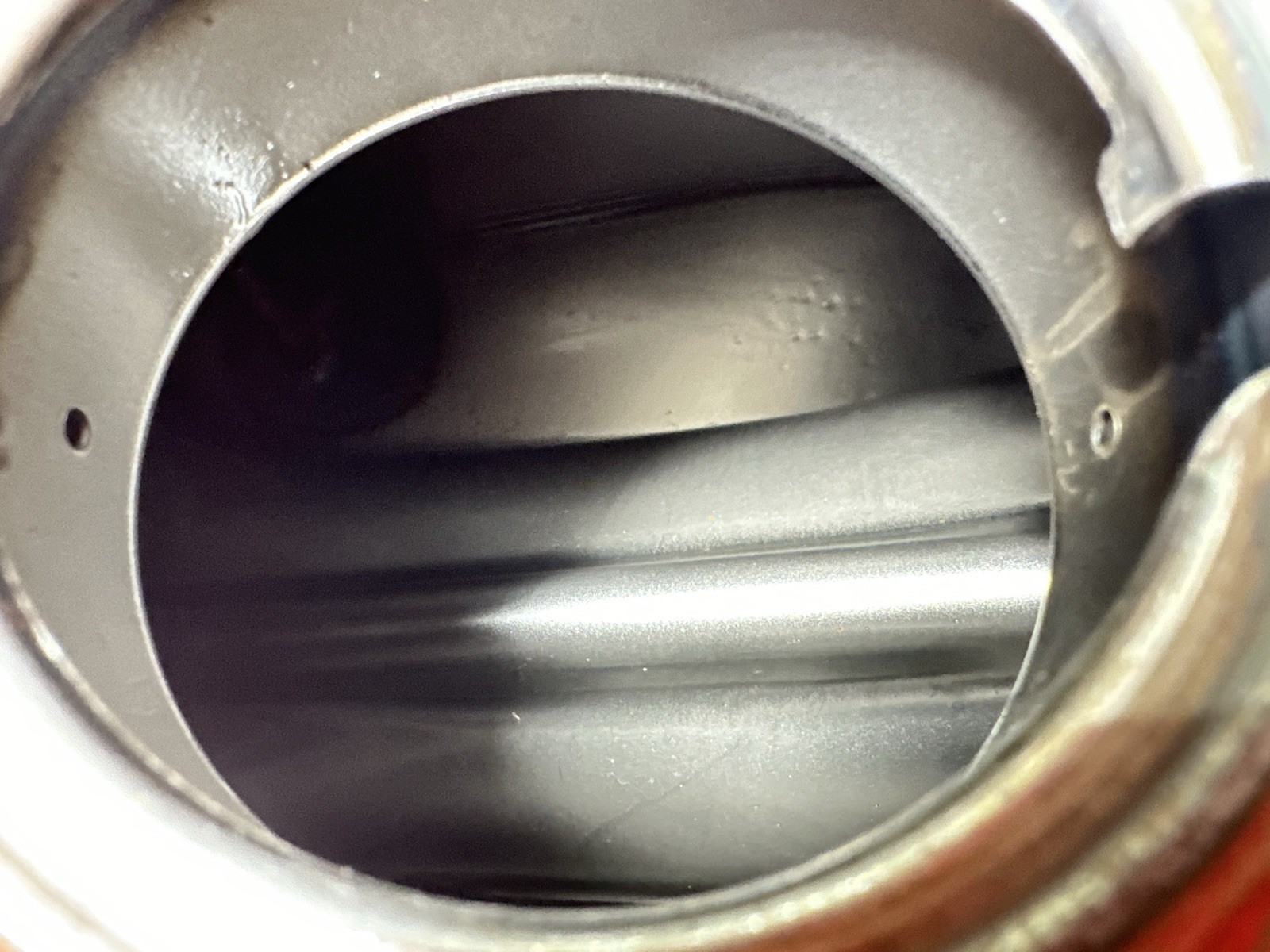 USED OEM 85 86 HONDA TRX 125 TRX125 FOURTRAX RED GAS FUEL TANK (CLEAN NO RUST!!)