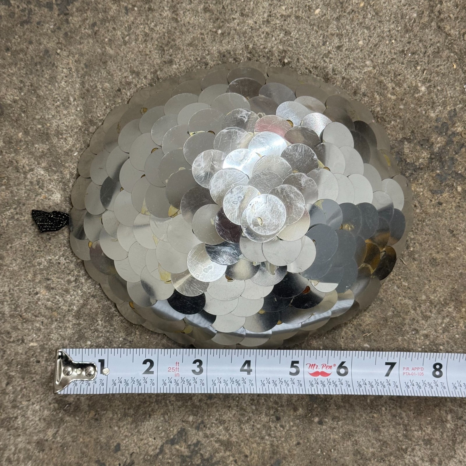 Vintage 1970s Studio-Made Sequined Showgirl Mini Cap – Movie/Stage Archival