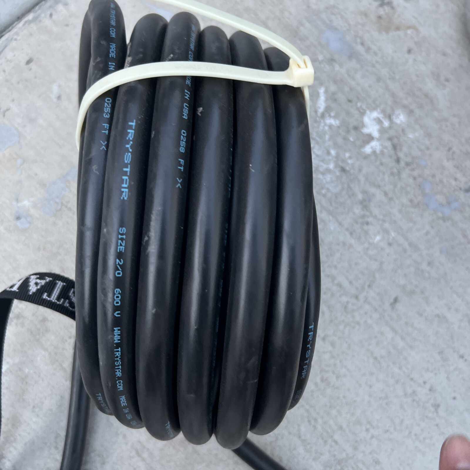 Trystar Welding Lead Cable 2/0 40 Ft New!