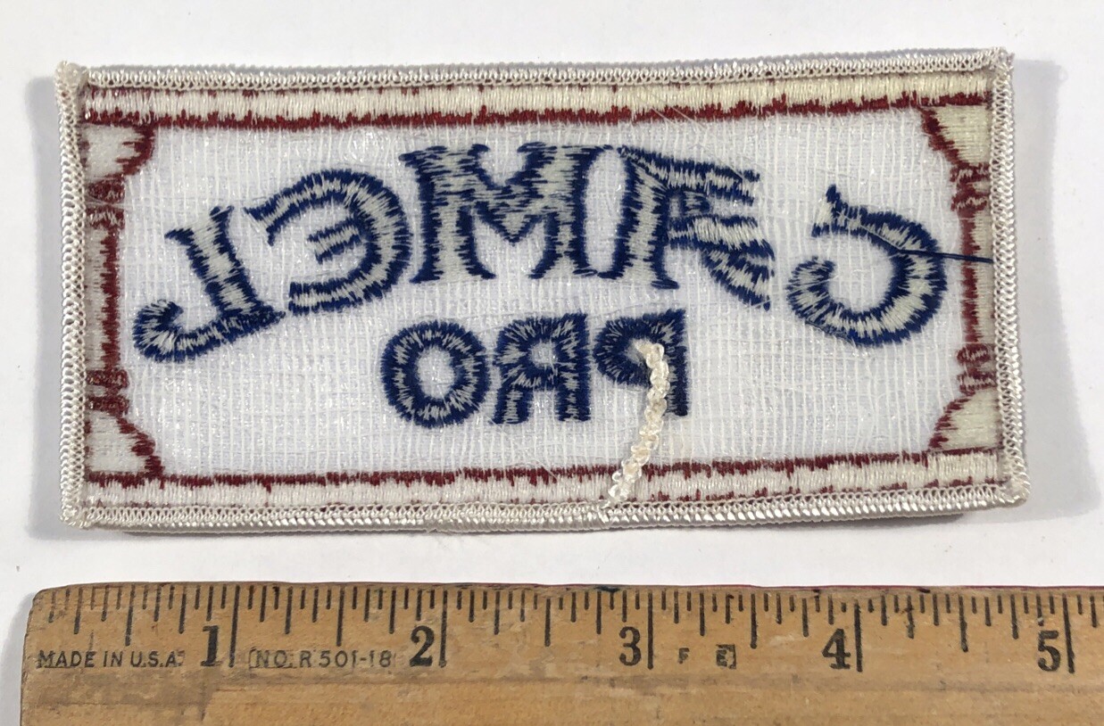 Vintage Camel Pro Cigarettes Tobacco Patch NASCAR Racing Series