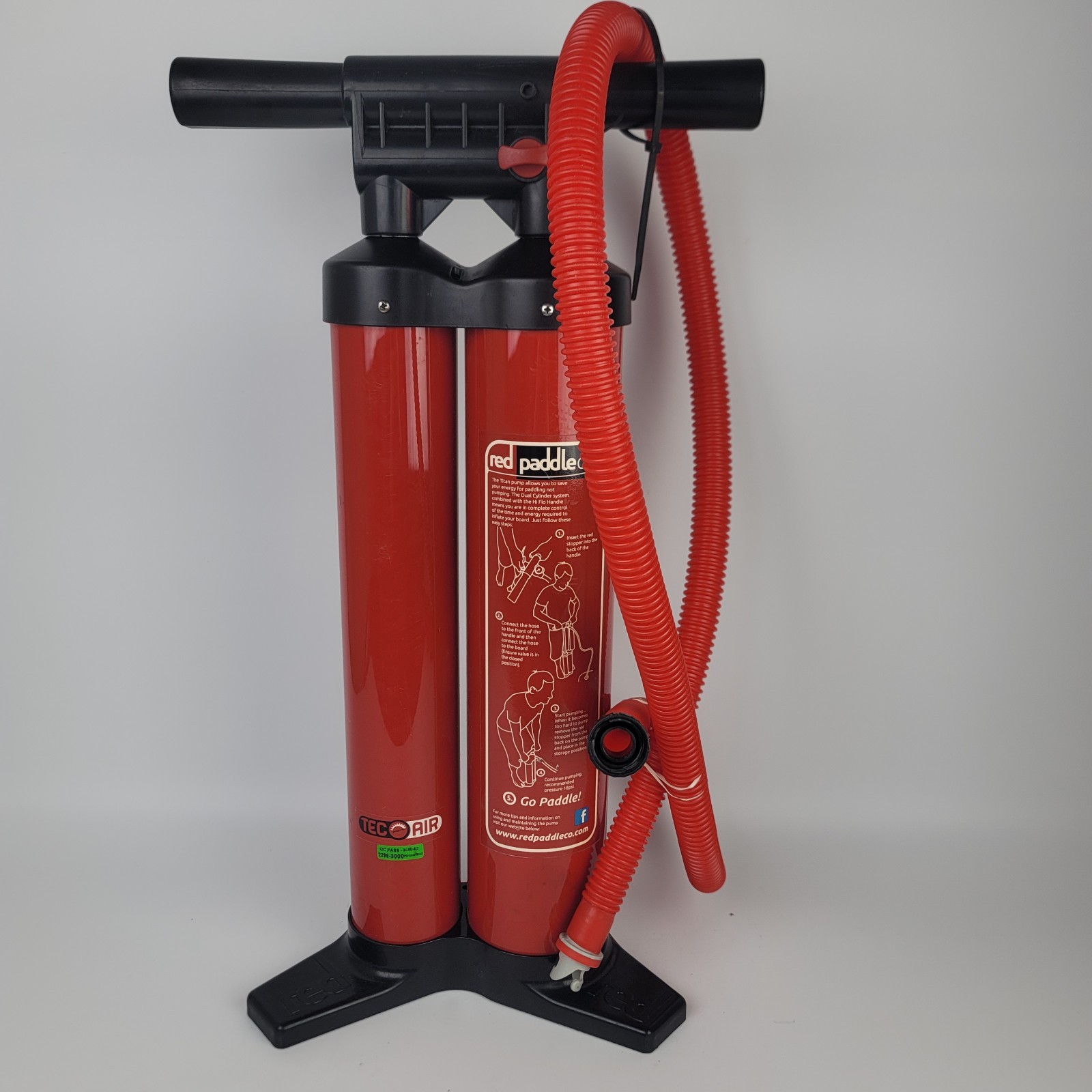 Red Paddle Co Titan Air Pump Stand Up SUP Inflatable Board Water Sport Equipment