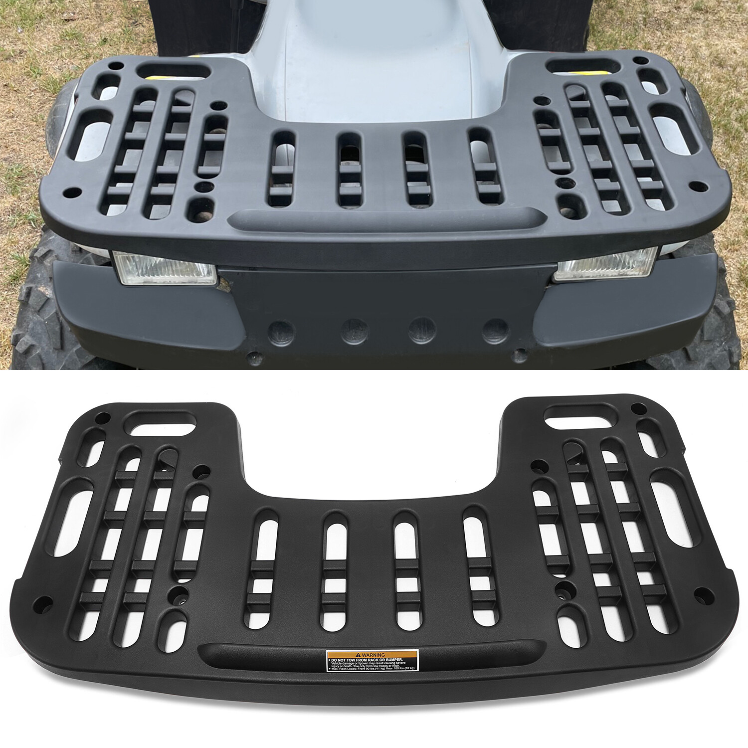 Front Rack Black Fit For 1995-2004 Polaris Magnum 325 330 500 700 Sportsman 335