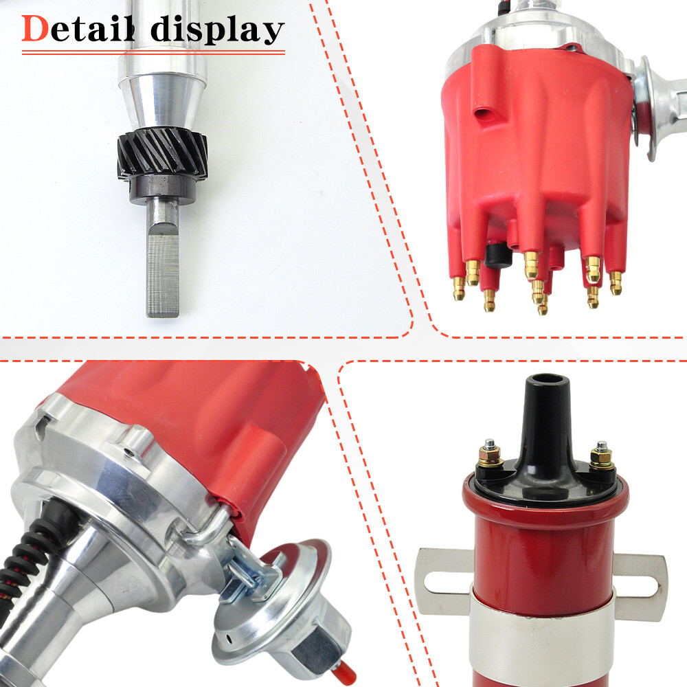 FOR INTERNATIONAL HARVESTER HEI Distributor 392 345 304 266 + WIRES + 45K COIL