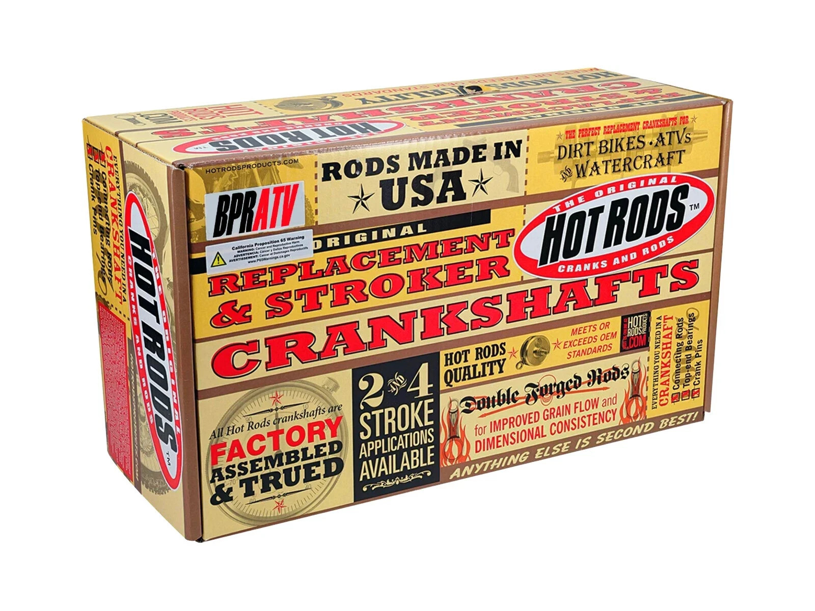 Banshee ARES 68mm Athena-Style Cylinder 421cc Stroker Crank Pistons Pro Head Cub