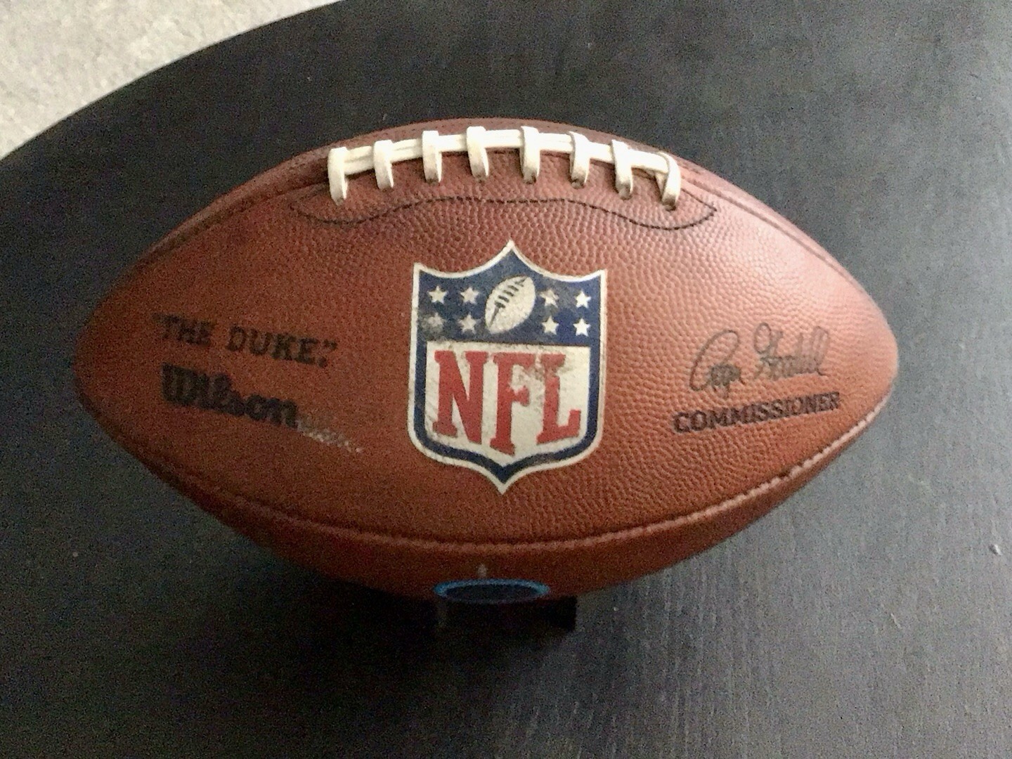 Carolina Panthers Game Used NFL Football With COA