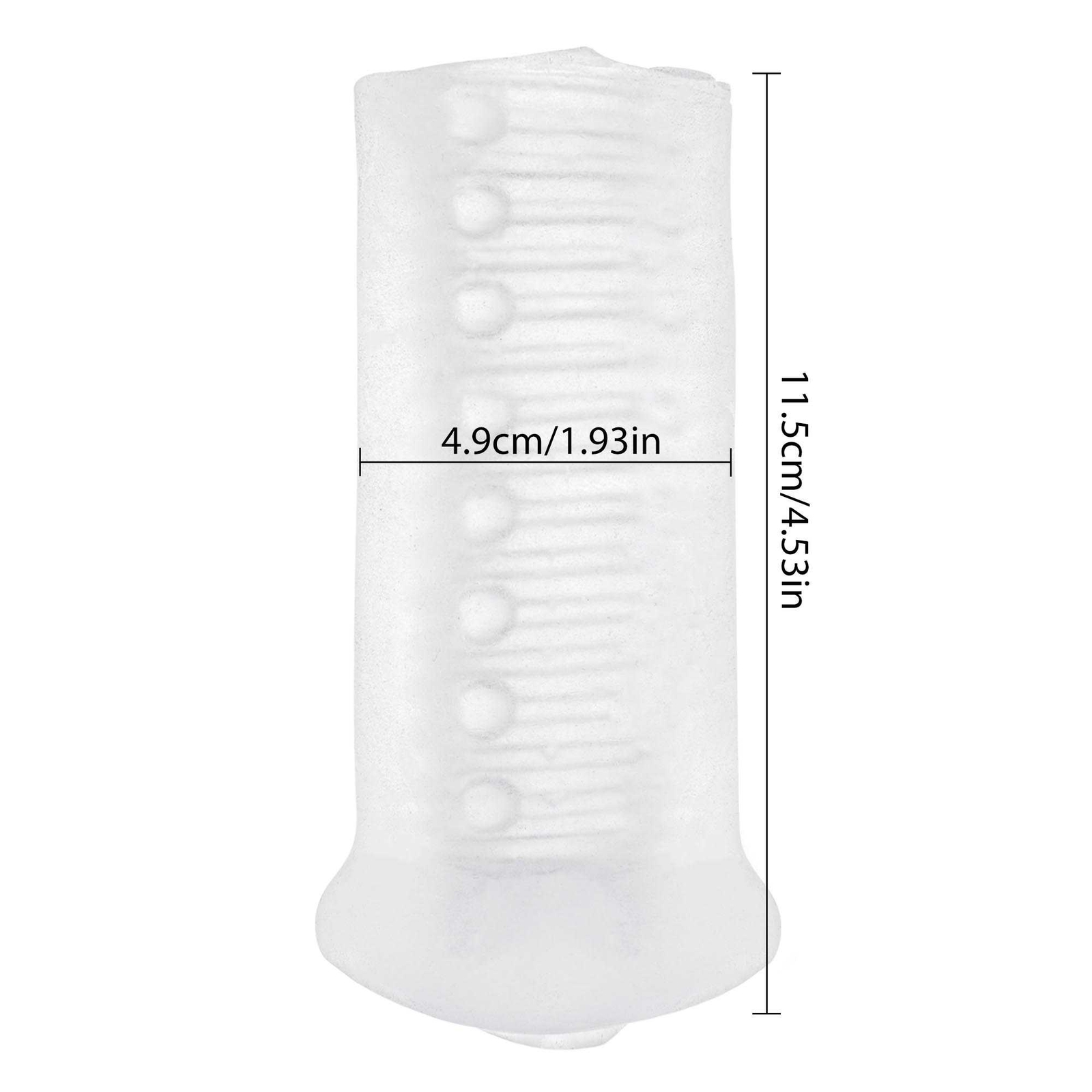 Male Sleeve Silicone Replacement Donut Sleeve for Penis Pump Vacuum Men Enhancer
