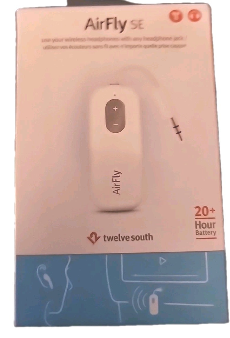 Twelve South AirFly SE | Bluetooth Wireless Transmitter/Adapter for AirPods/Wire