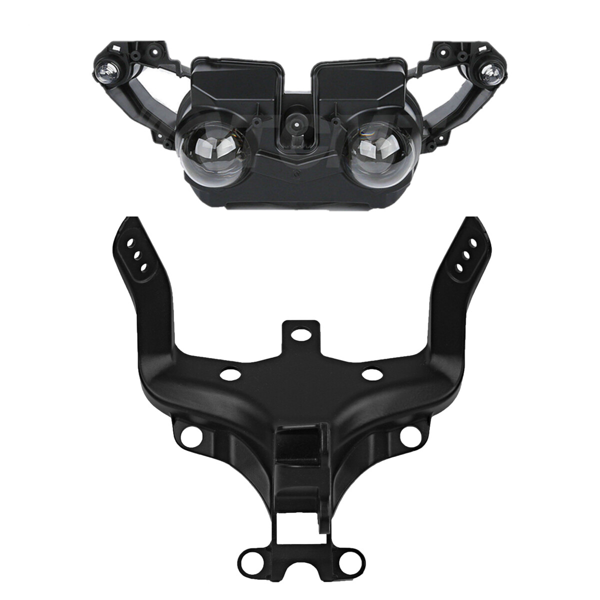 Front Headlight Assembly & Fairing Stay Bracket Fit For Yamaha YZF R1 2009-2011