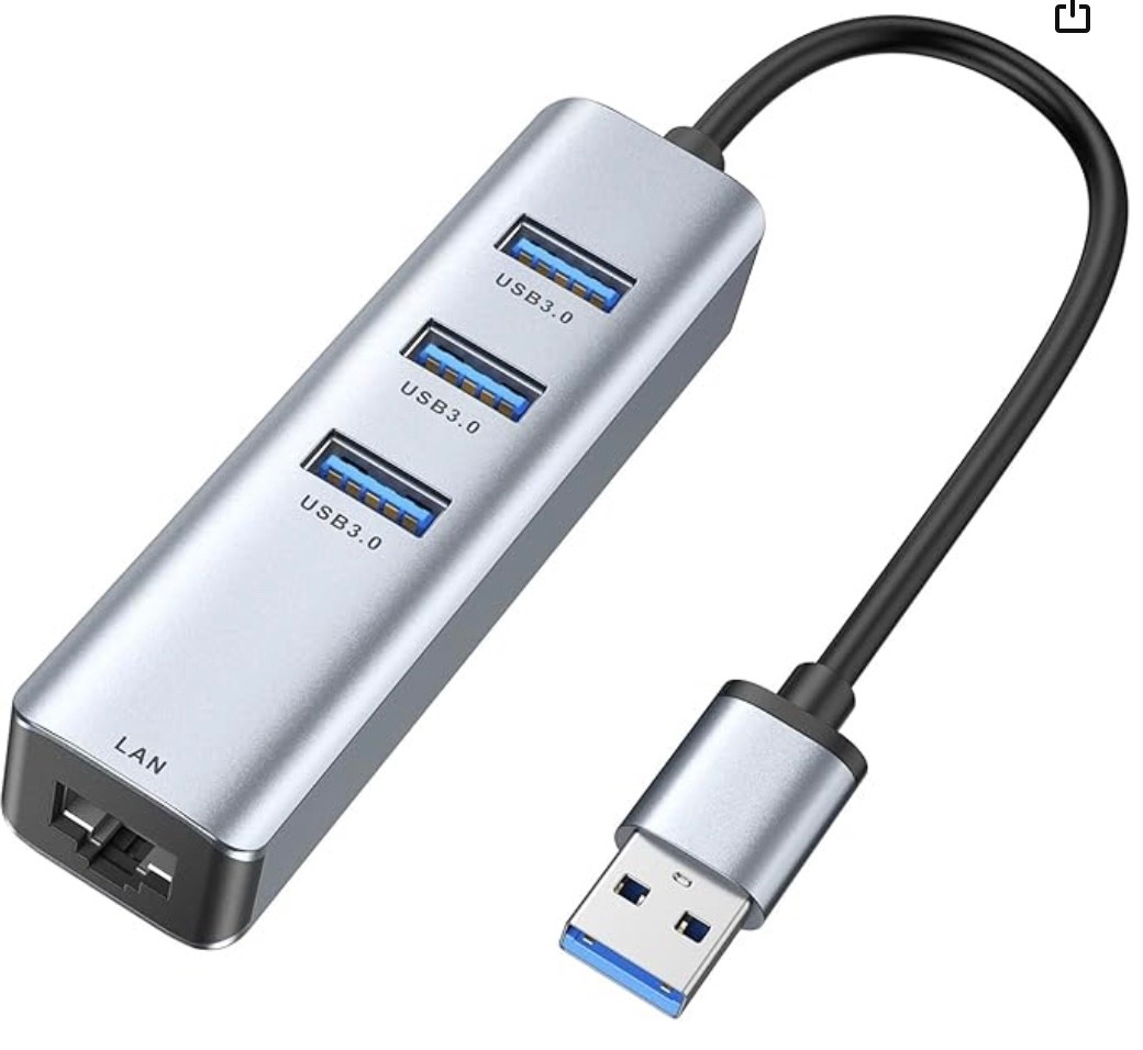 HamClock-Ham Radio World Clock on Pi-3A+ (Includes 3-port USB hub with Ethernet)