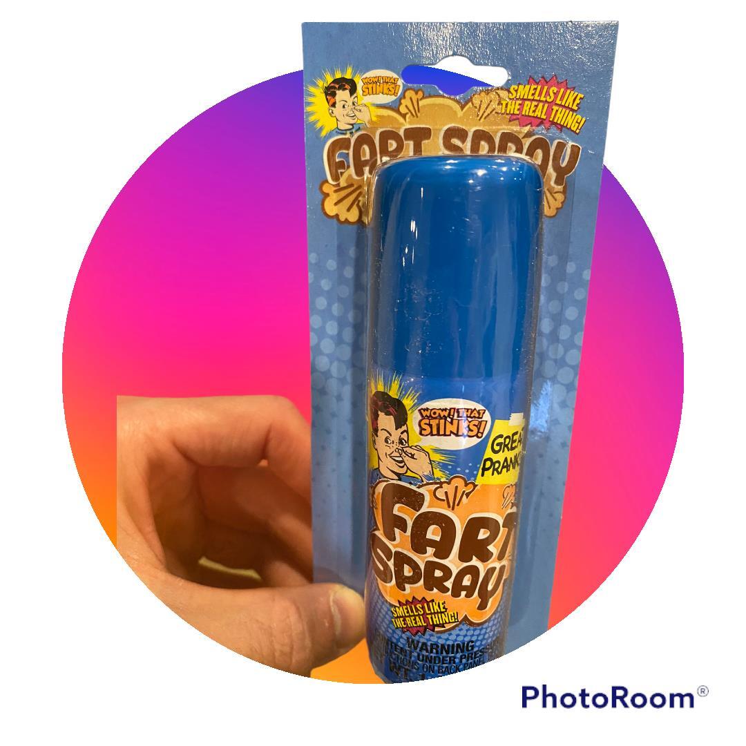 6 LARGE FART SPRAY CANS - GaG Liquid Stinky Poop Ass Turd Vomit Puke Stink Prank