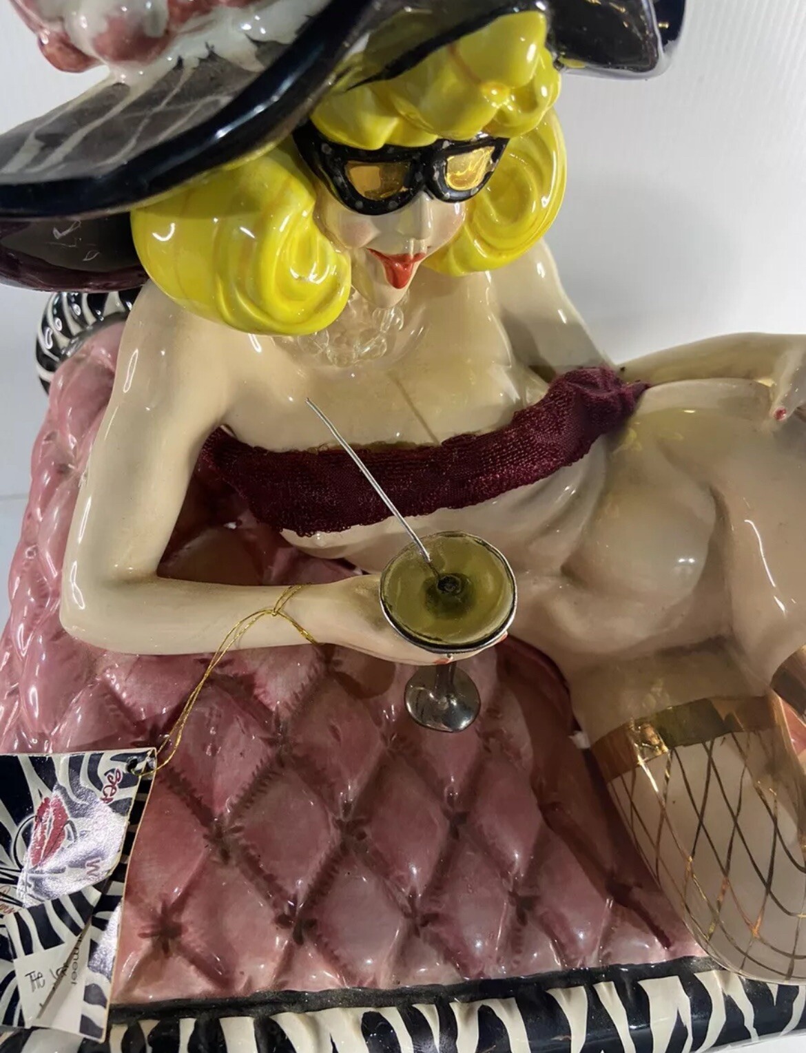 S.W.A.K. Lynda Corneille Gertie on Sofa Character Figurine