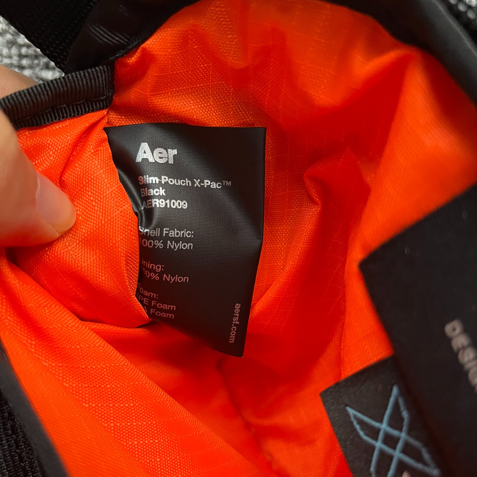 Aer Slim Pouch X-Pac Black | Excellent Condition Photos of Actual Item