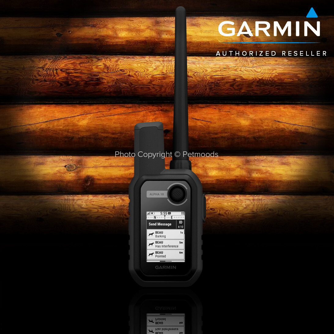 Garmin Alpha 10 Bundle TT15X Dog Device GPS Collar Tracking and Training