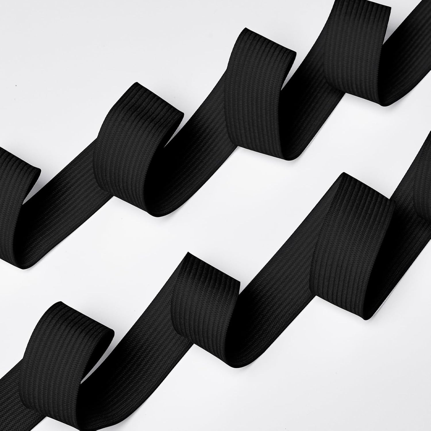 Elastic Band for Sewing, 3/4 Inch x 1 or 12 Yard High Elasticity Sewing Elastic