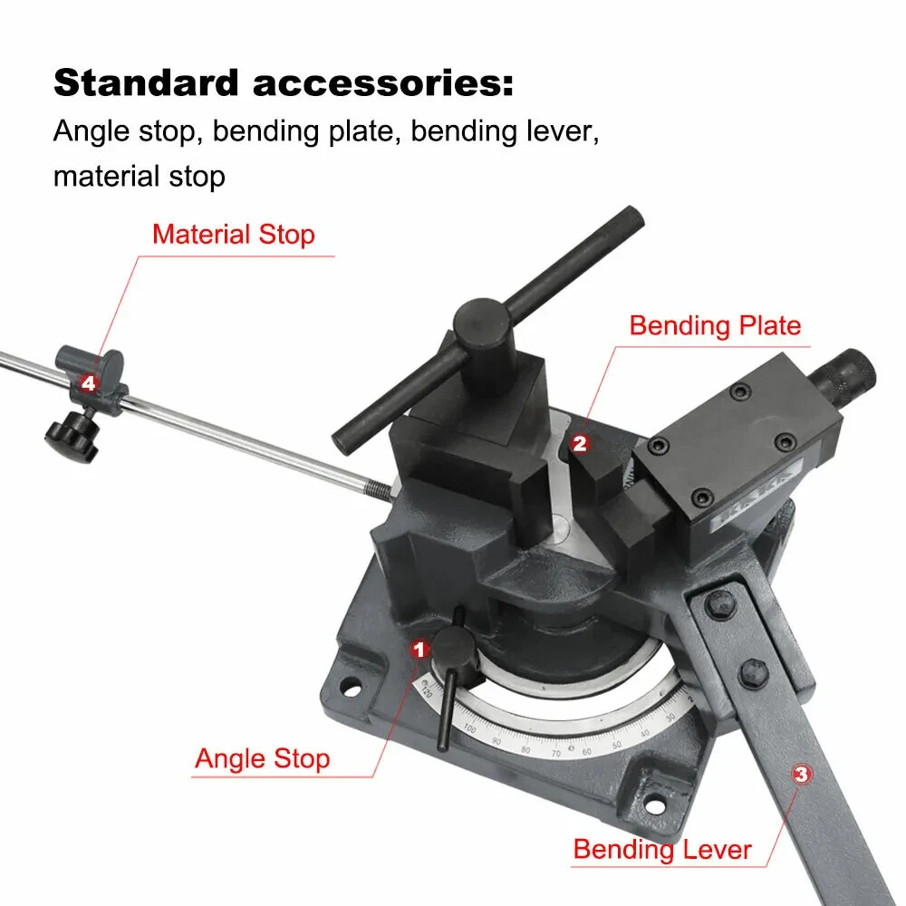 KAKA Industrial UB-100A Heavy-Duty Universal Bender,Cold Sheet Metal Bender