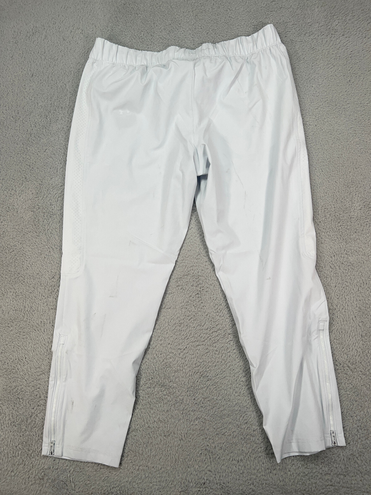 Under Armour Pants Womens 2XL XXL Gray Squad 3.0 Warmup Drawstrings FLAW READ