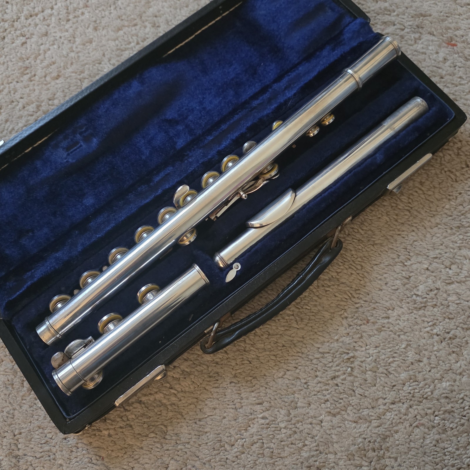 SALE Artley Early Elkhart Indiana Flute Open Holes C Foot w/ Case