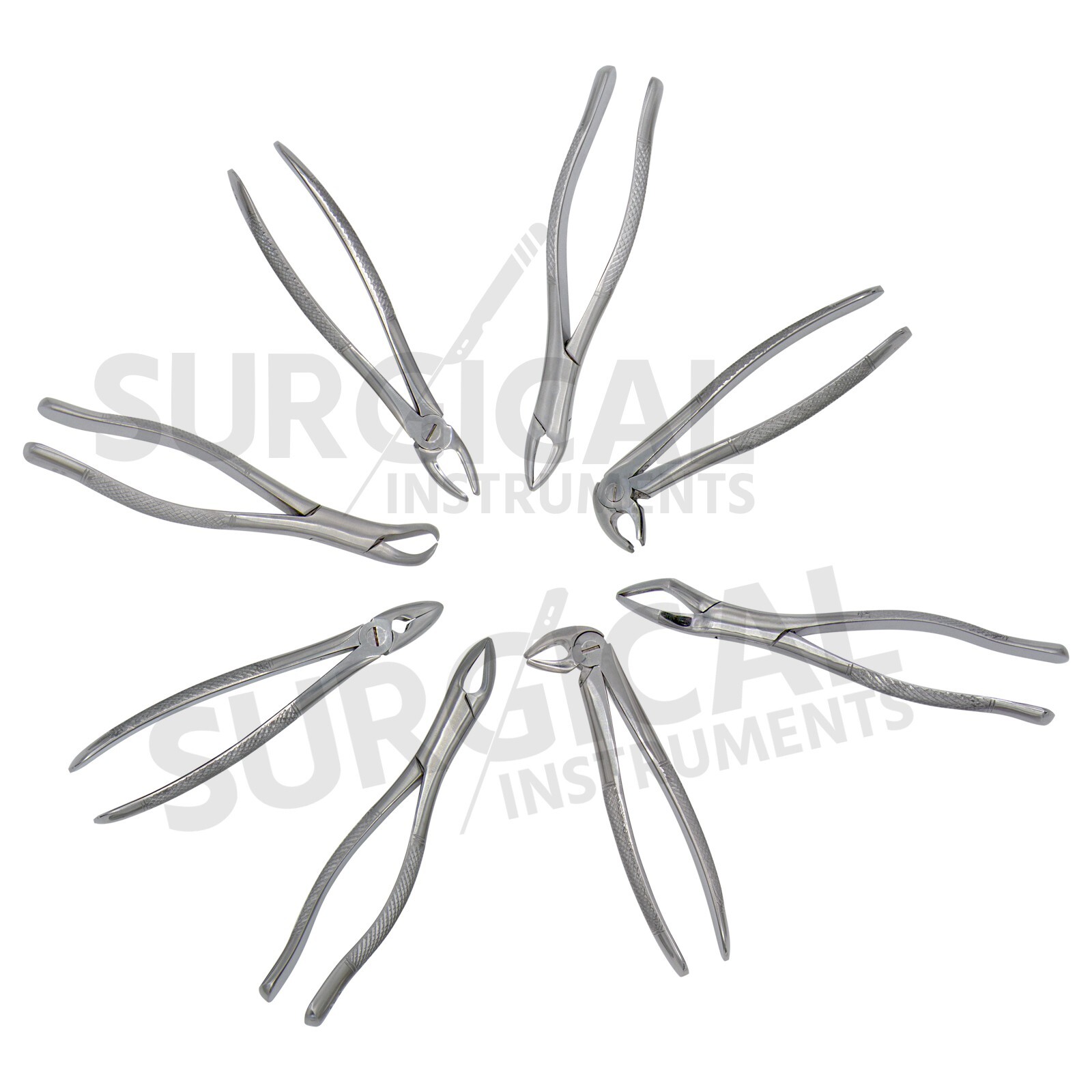 34 Pcs Oral Dental Extraction Surgery Extracting Elevators Forceps Instruments