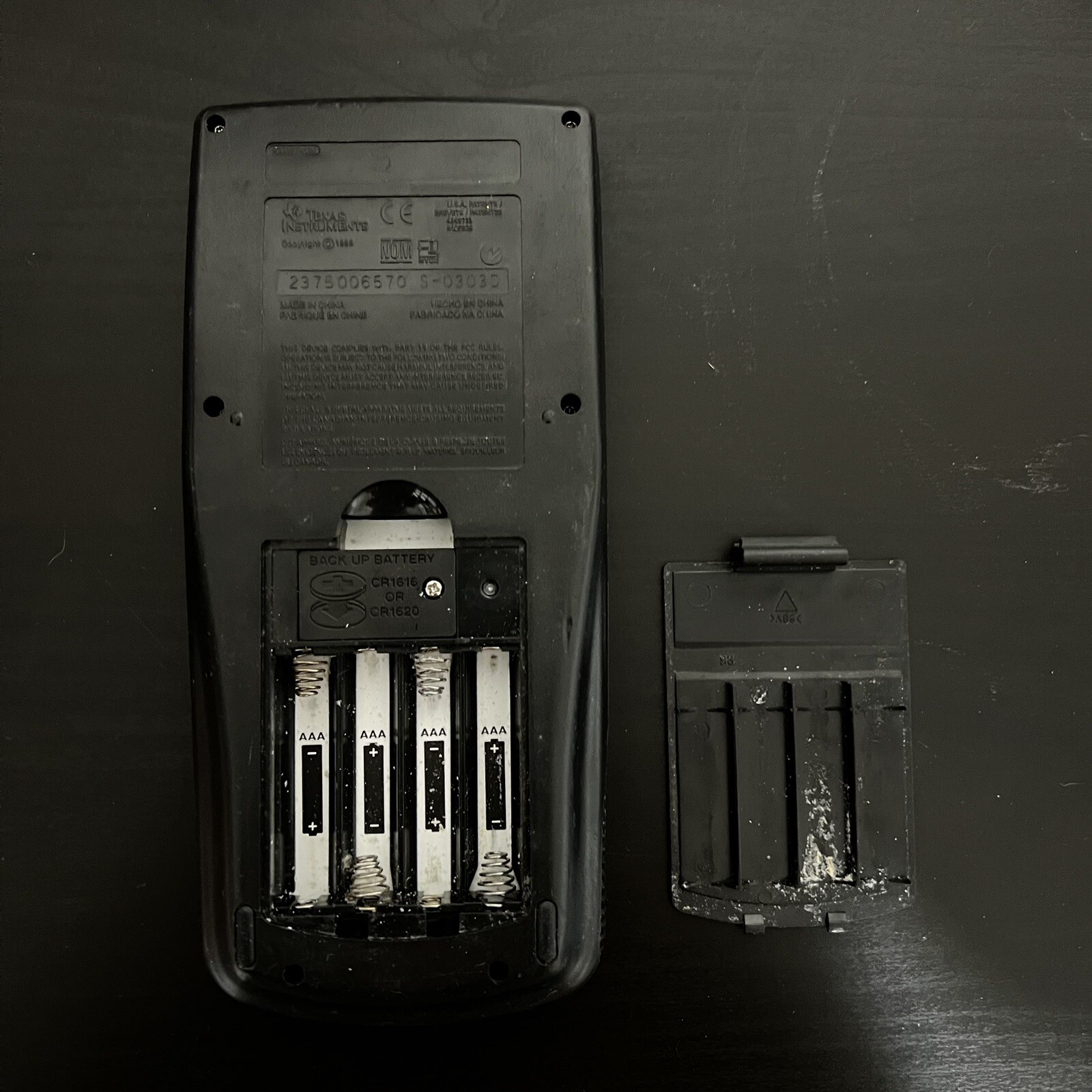 Lot Of 2 Texas Instruments TI-83 & TI-83 Plus Graphing Calculator - Black - READ