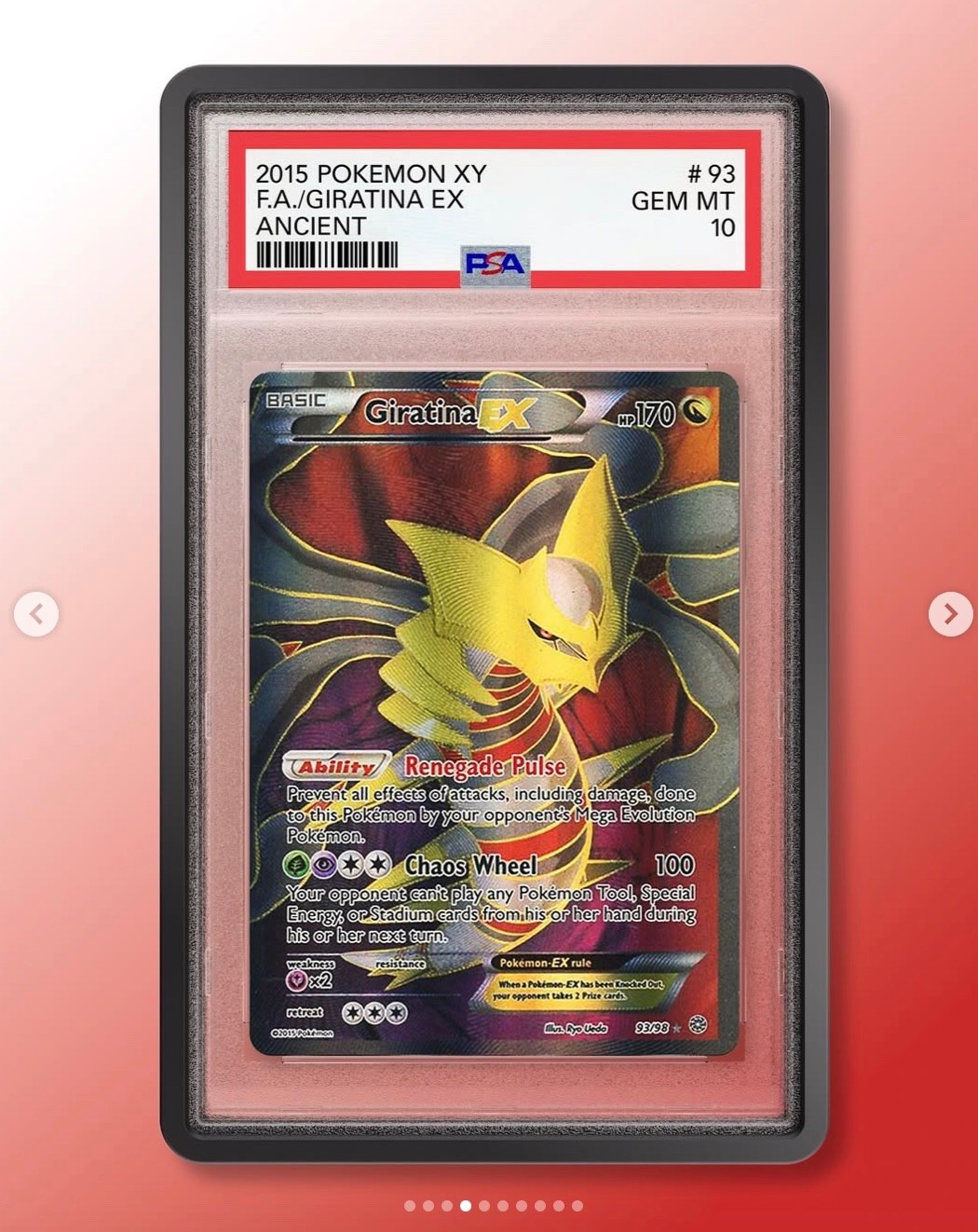 GradedGuard PSA Graded Card Case Guard Protector OBSIDIAN Limited Edition