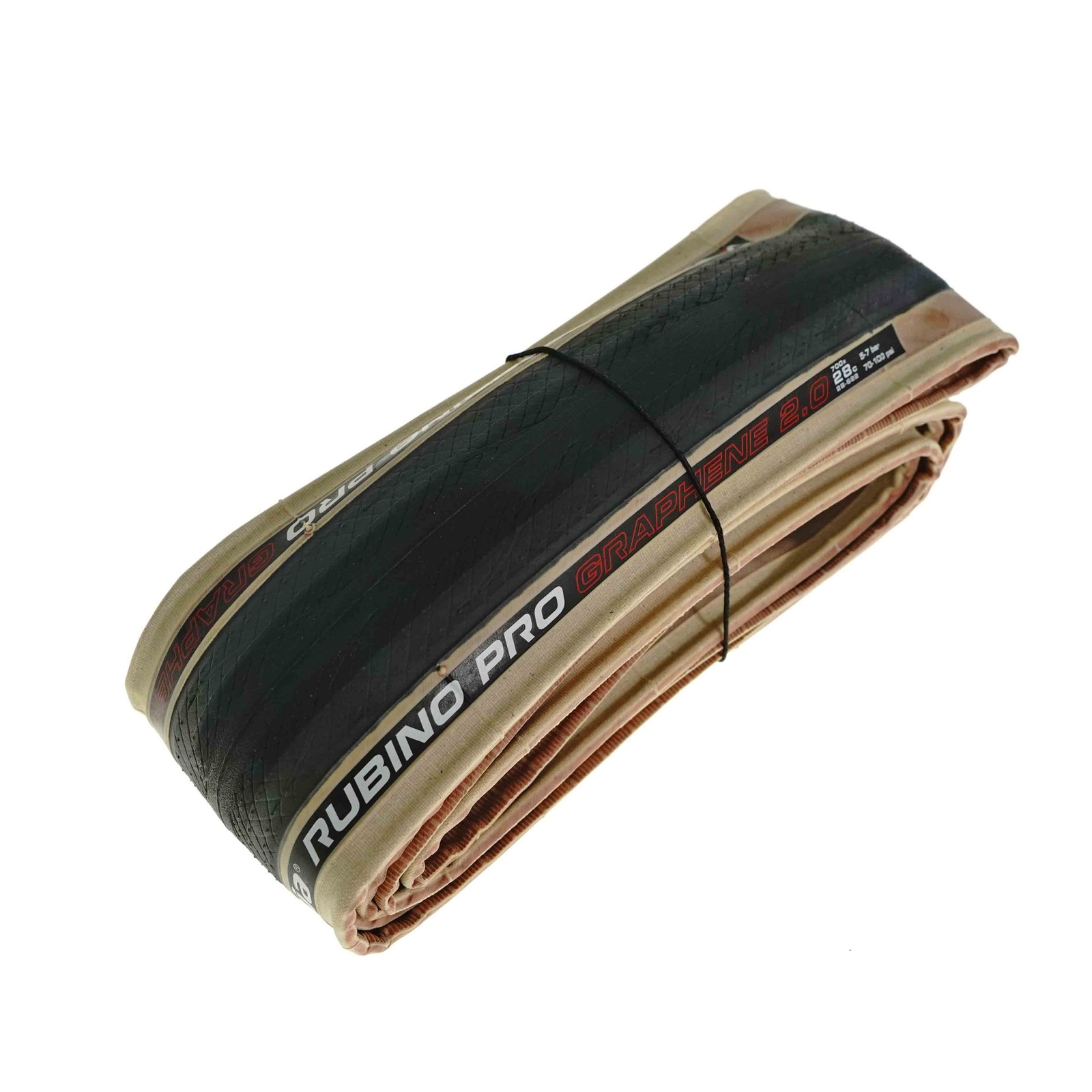 Vittoria Rubino Pro G2.0 Road Clincher 700x25C/28C Para Black/Tan 1 or 2 Tire