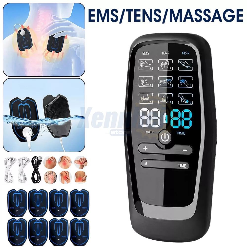27 Modes Tens Unit Muscle Therapy Pain Relief Stimulator Machine Pulse Massager