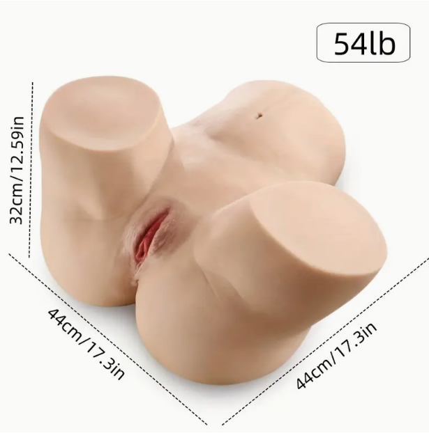55lb Huge Ass Sex Doll Realistic TPE Doll Lifesize Love Toys for Men fat Ass Toy