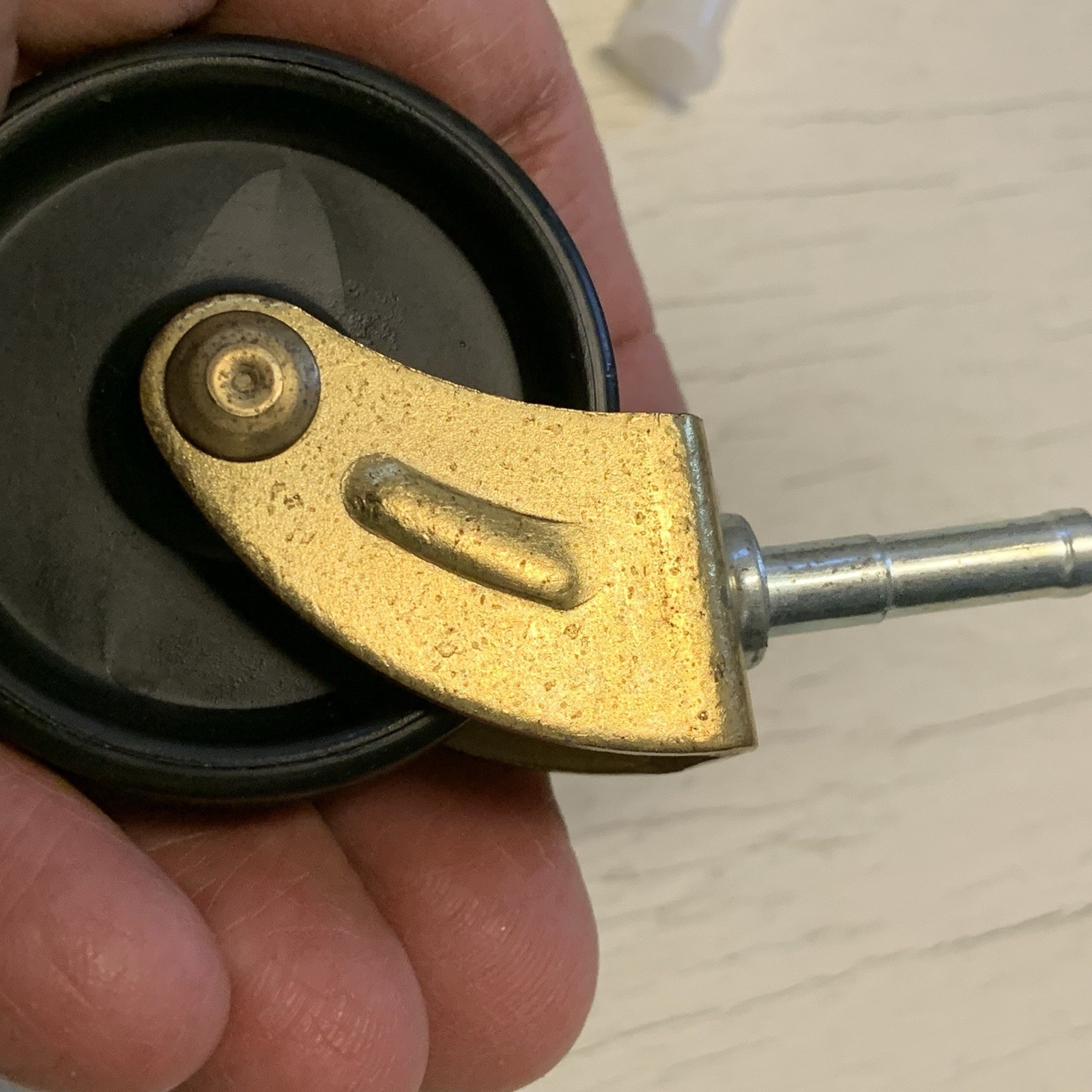 Set Of 4 Tea Cart Caster Wheels With 4 Sockets 2” Diameter Wheels By 7/16” Wide