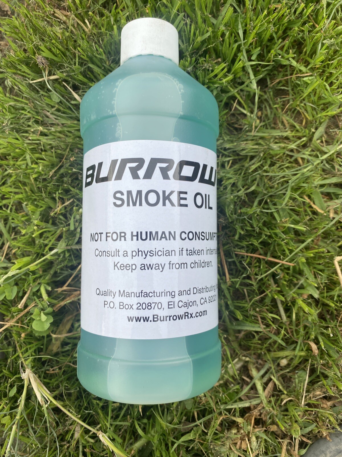 burrowRX gopher X Smoke oil