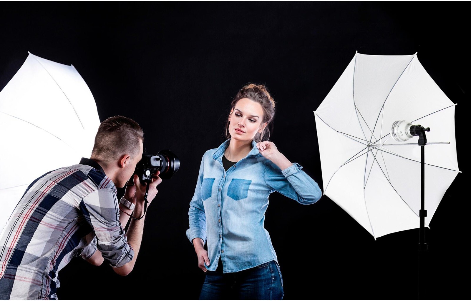 Savage LED60K-R 500W LED Studio Light Kit photo shoot product capture OP