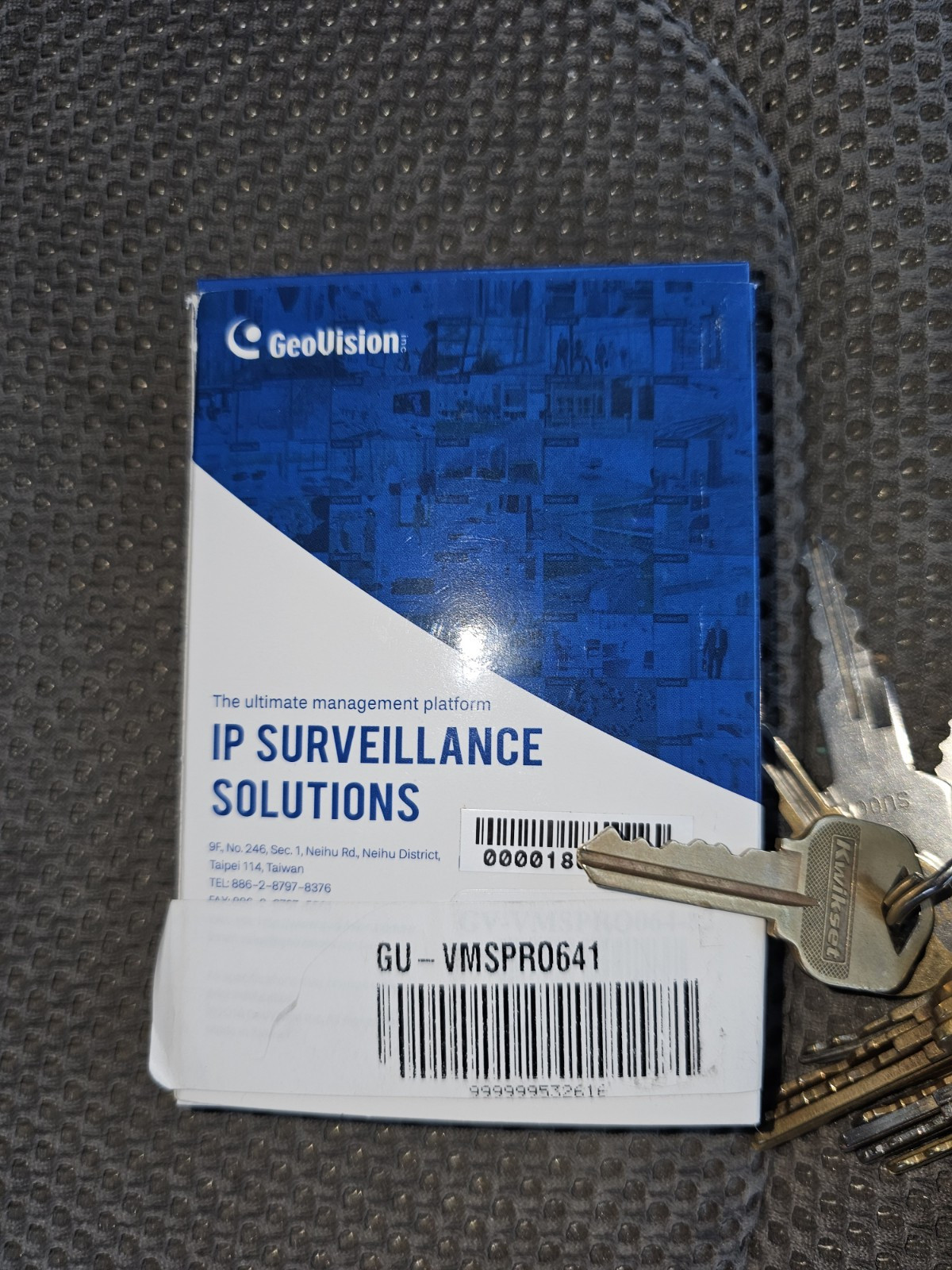 GeoVision NVR USB Dongle License Key – Supports Up to 64 IP Cameras