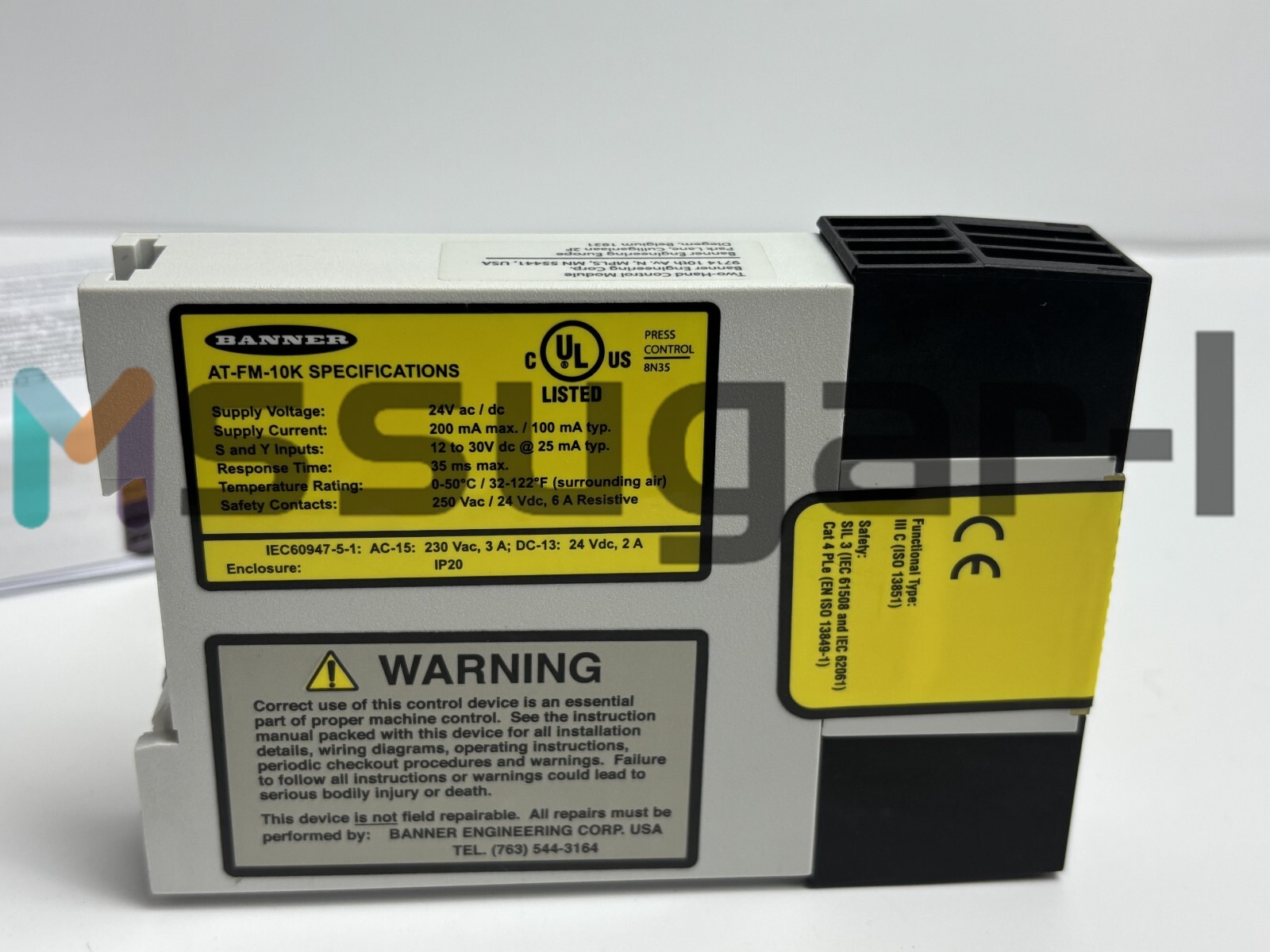 1PCS Brand New Banner AT-FM-10K Safety Relay Fast delivery