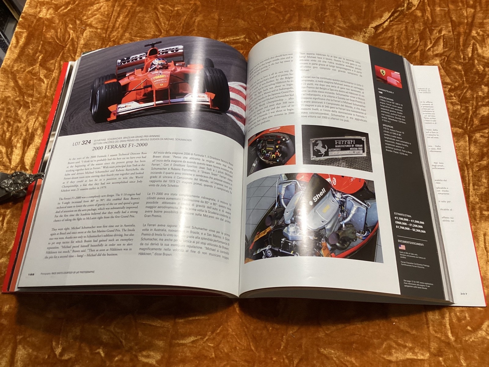 RM Auctions sotheby's Maranello Italy Ferrari sales catalogue May 2008