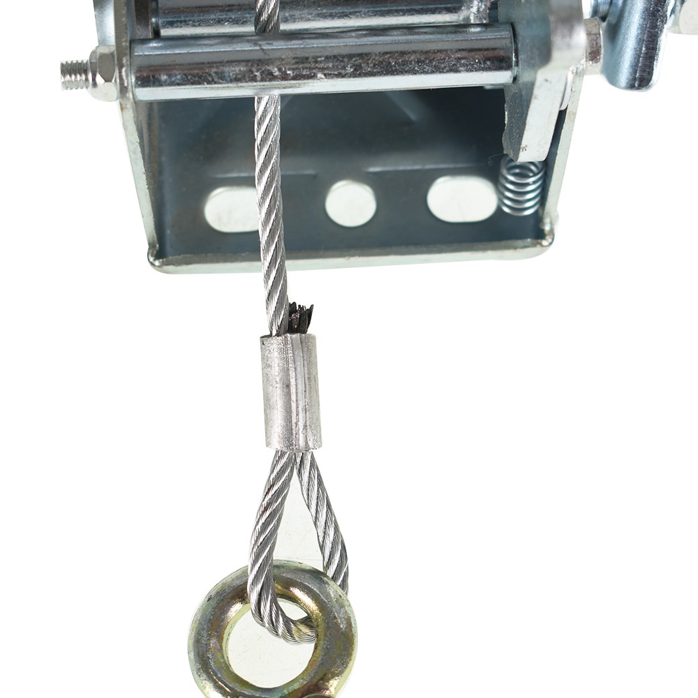 1600lbs Hand Winch Boat Winch Hand Crank Winch With 32ft Cable Manual Winches