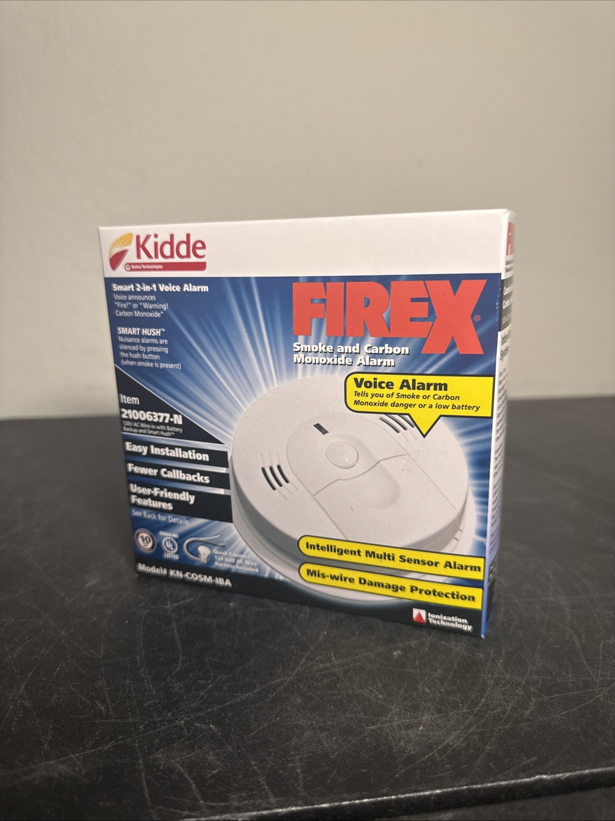 NEW Kidde KN-COSM-IBA Hard-Wired Combination Smoke & Carbon Monoxide Alarm