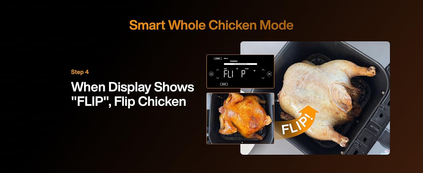 Typhur Sync 8 Quart AI Smart Air Fryer w/ Built-in Wireless Meat Thermometer