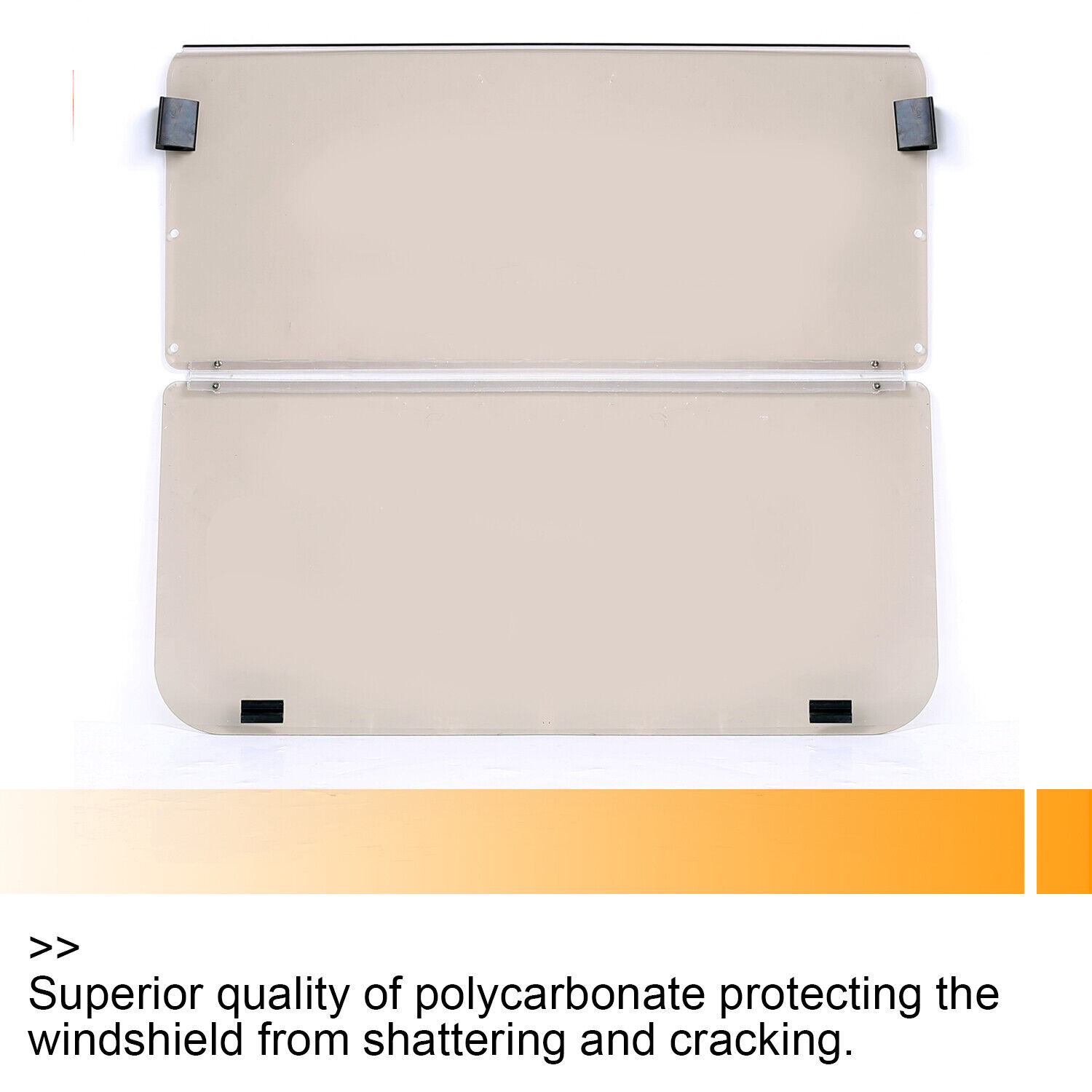 Tinted Windshield For 2003 2004 2005 2006 Yamaha G22 Golf Cart Impact Resistant