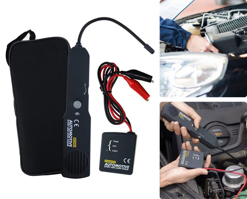 Automotive Short and Open Finder Circuit Tester DC 6-42V Car Wire Tracker Tool