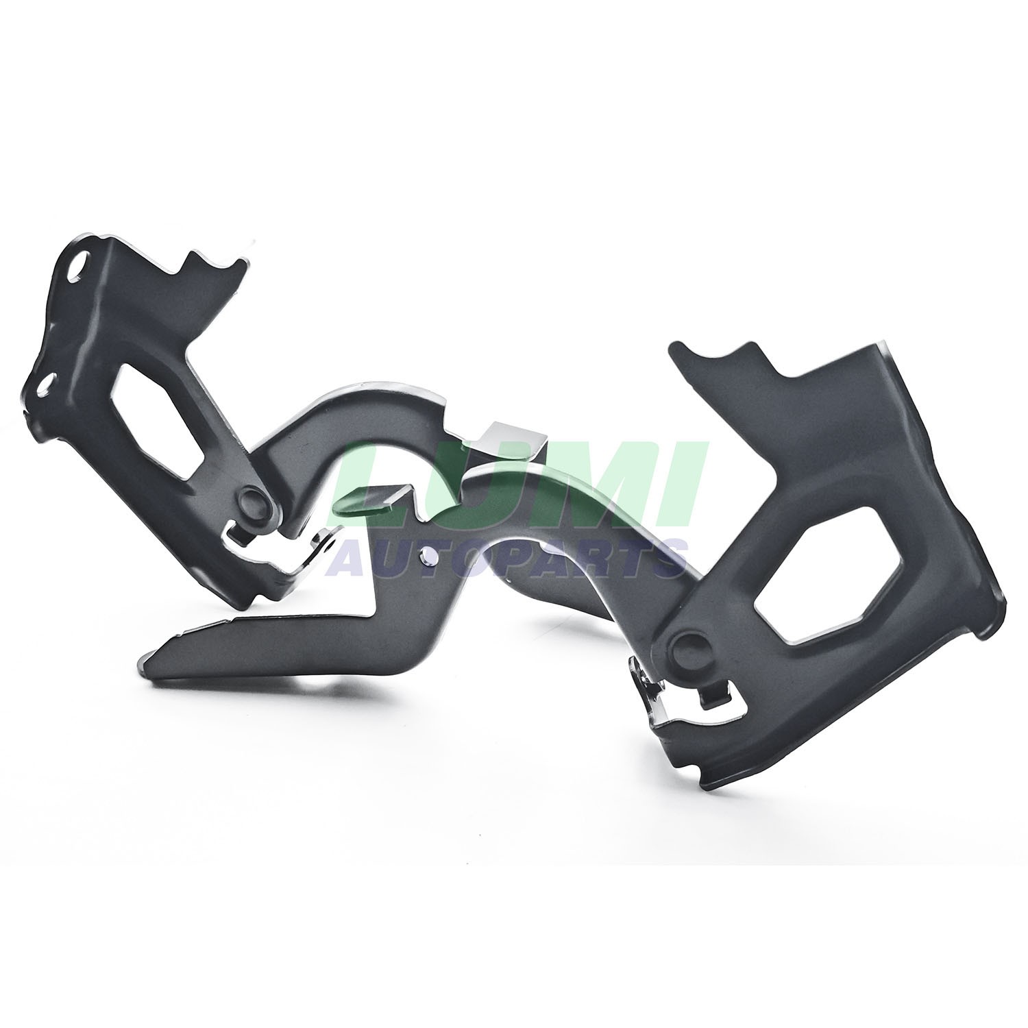 2PCS Black Hood Hinge Right Left For 13-18 Toyota RAV4 TO1236179 TO1236180 2013