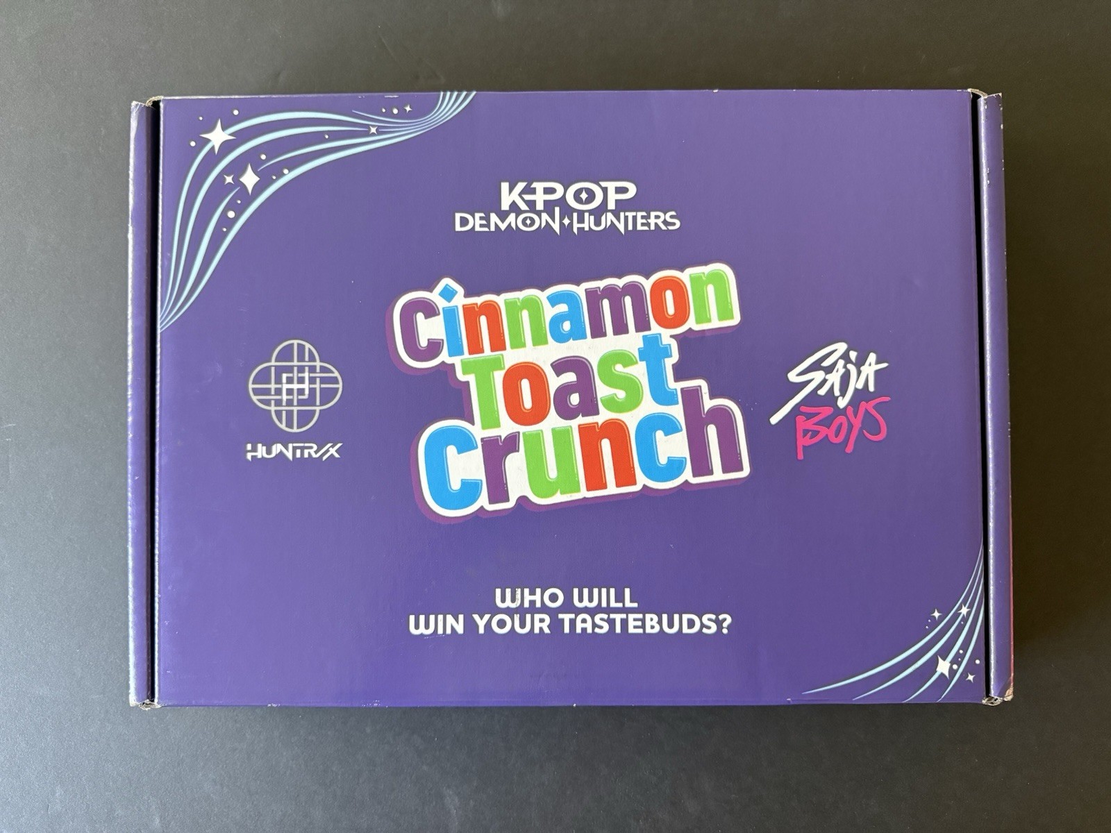 KPOP Demon Hunters Cinnamon Toast Crunch 2 Box Set Netflix Promo Limited Edition