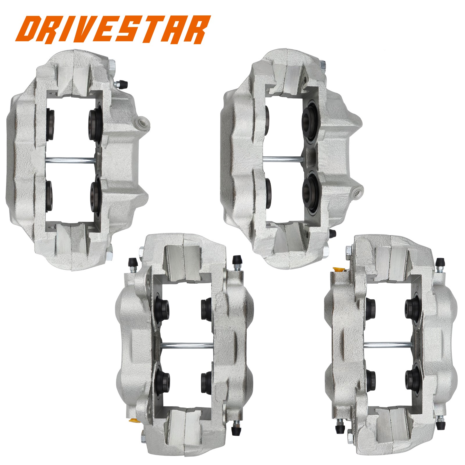 4Pcs Rear Front Left Right Disc Brake Calipers For 1965-1982 Chevrolet Corvette