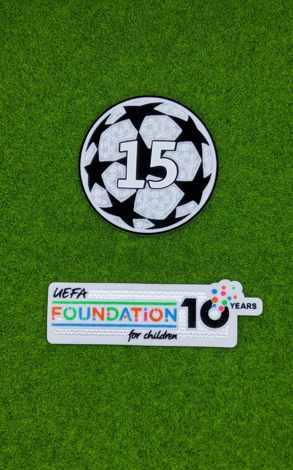 25/26 UEFA Champions League Football Soccer Iron-On Patch Set Real Madrid #15