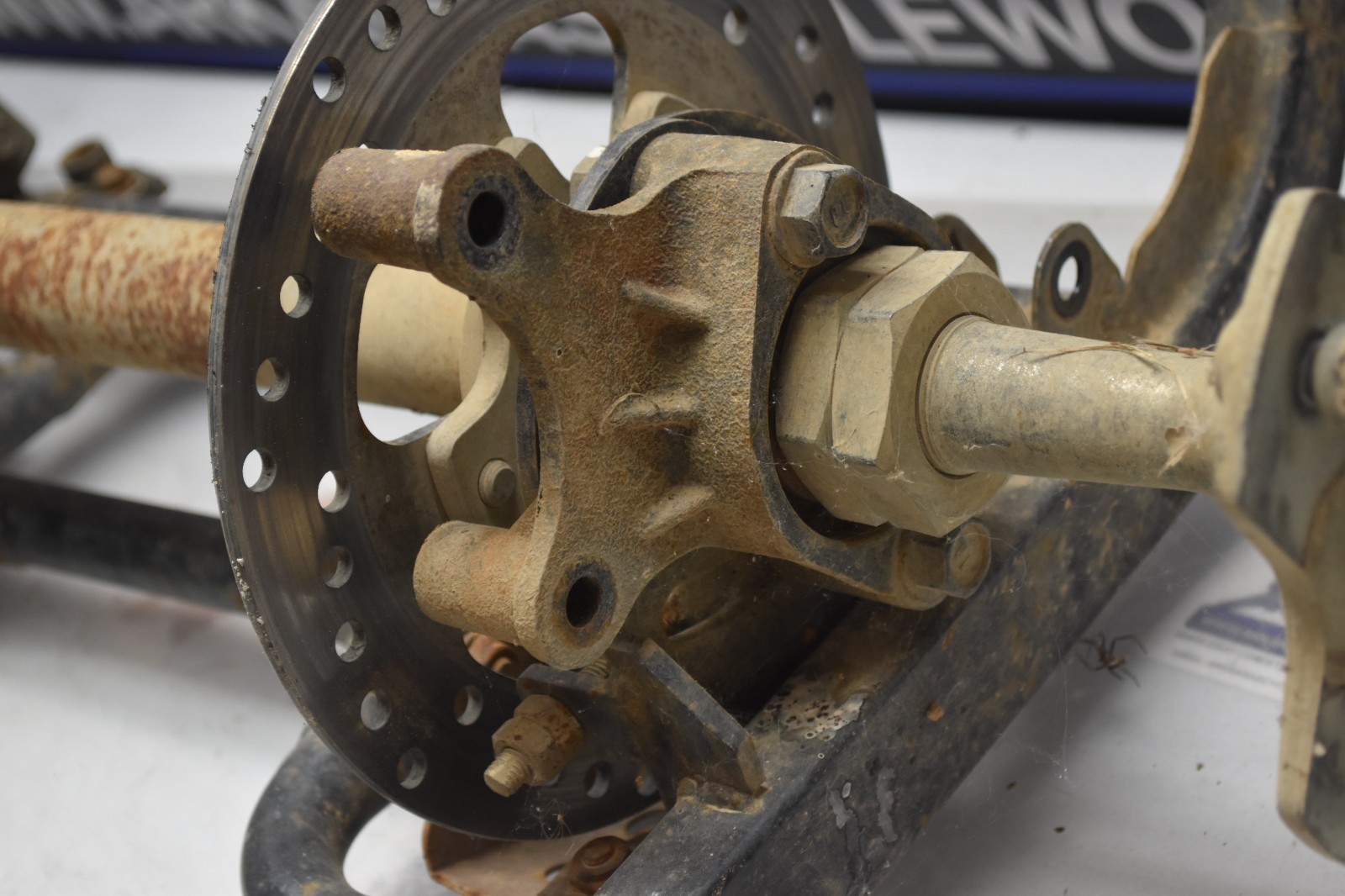 Q1-6 Full Rear End Axle Swing arm 2012 Polaris RZR 170 RZR170 UTV Free Us Ship