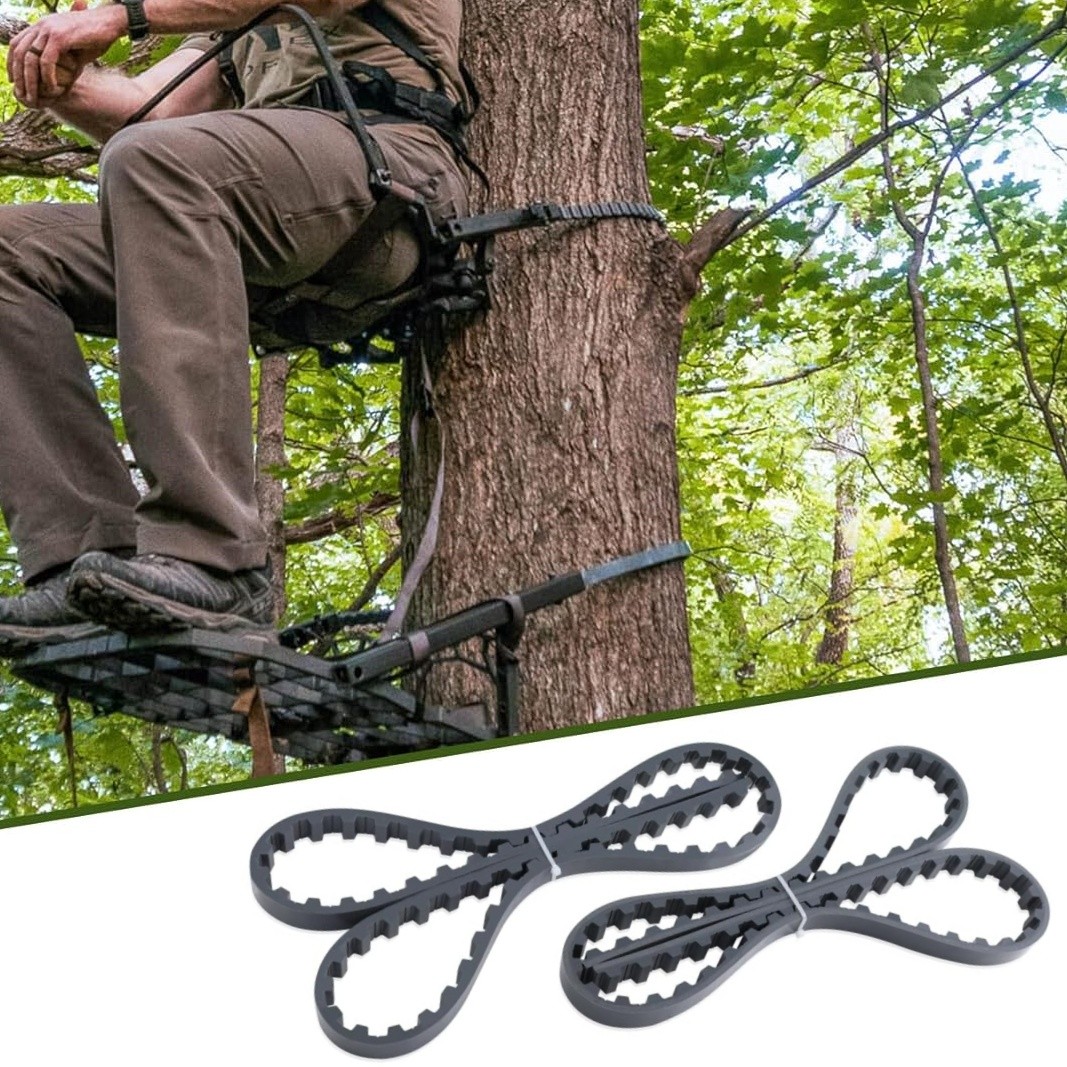 For Lone Wolf Sit & Climb Climbing Tree Stand 61" Stand Traction Belts 2PCS
