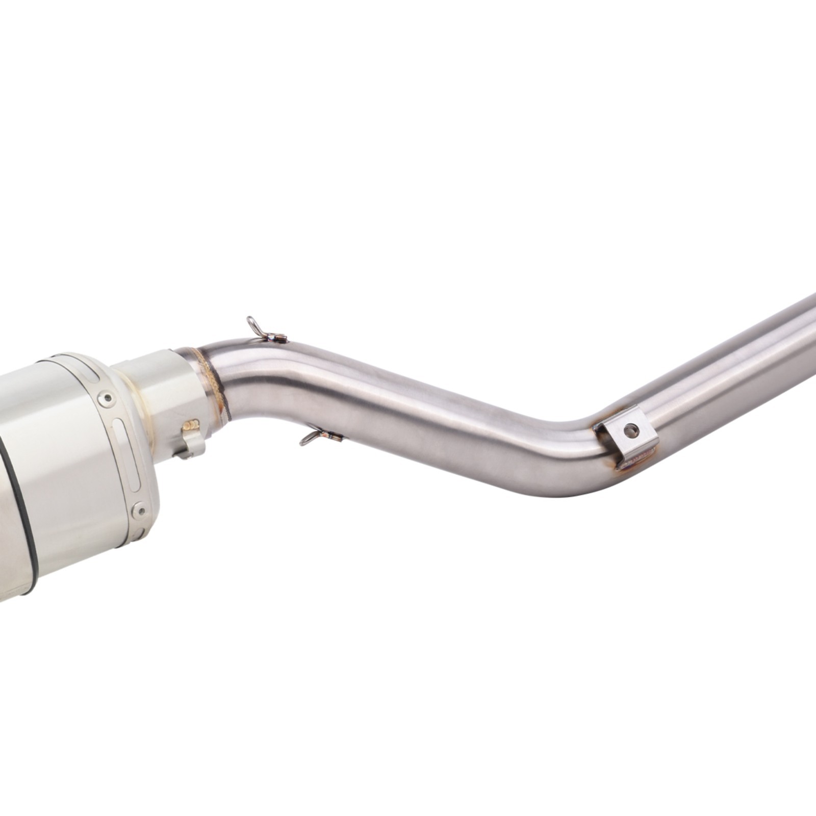 For Suzuki DRZ400S/E/SM 2000-2024Full Exhaust System Front Mid Link Pipe Muffler