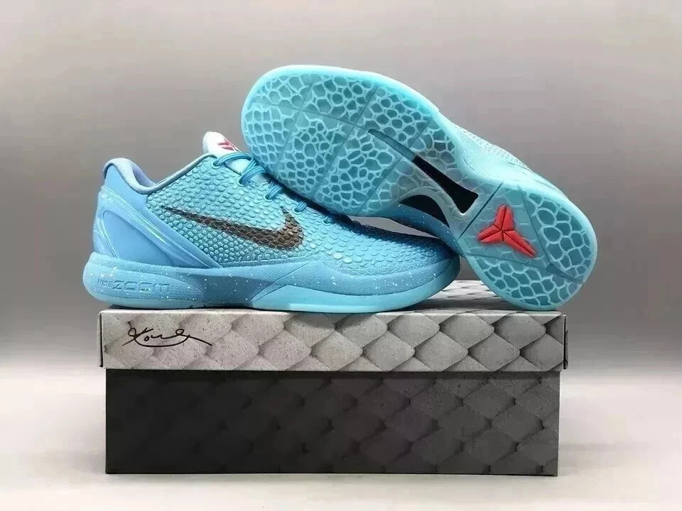 Kobe 6 Protro Blue Ice Grinch Sport Men's Size US 7-12