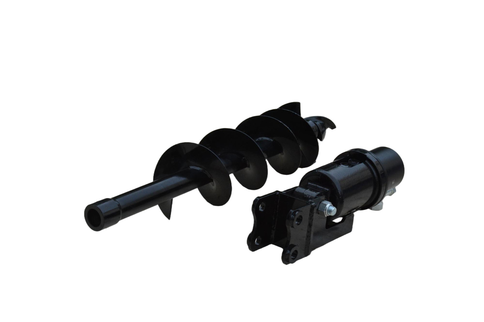 Mini Excavator Attachment 200mm Hydraulic Auger, New, Free Shipping