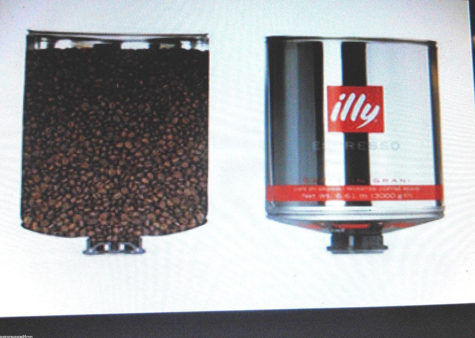ILLY ESPRESSO 6.61 LBS BEAN DARK/INTENSO ROAST *SCREW ON LID - exp date 2026+
