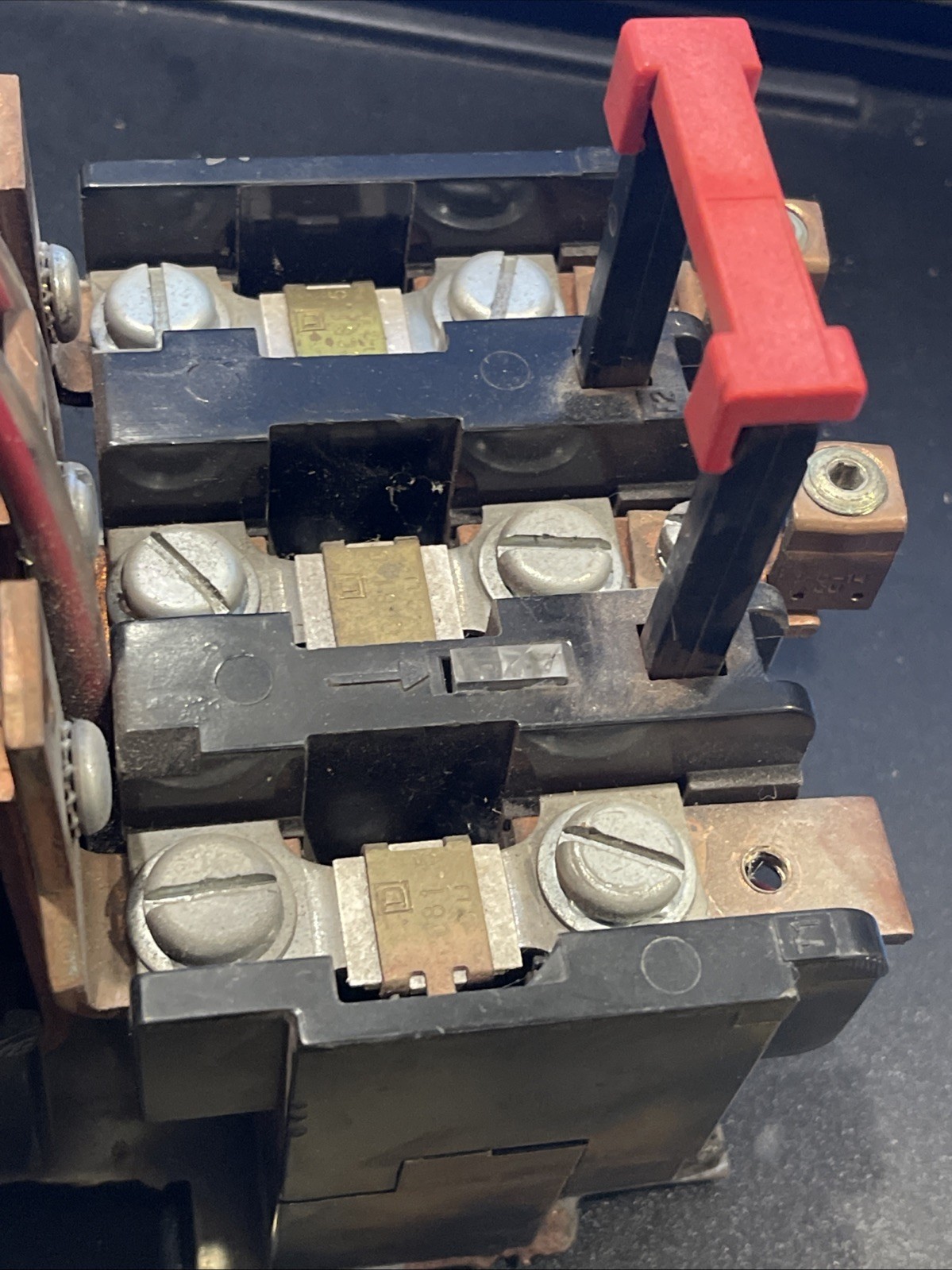 Square D 8536SE01 NEMA Size 3 Ser. A Non‑Reversing Motor Starter (Type S) - Used