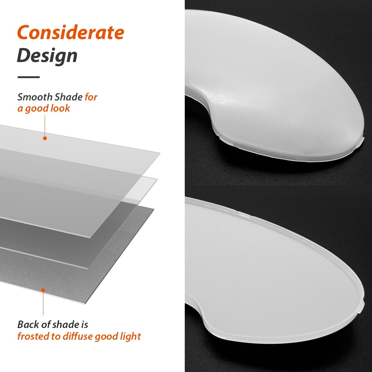 12V LED Motion Sensor Light RV Boat Yacht Ceiling Down Light Fixture with Switch